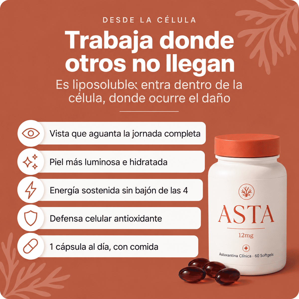 ASTA® – Piel, vista y energía en una cápsula